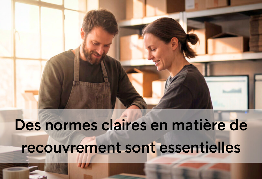 Un recouvrement responsable exige des standards clairs