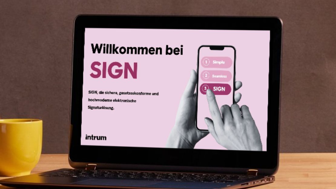 Intrum lanciert SIGN: Die nächste Generation des digitalen Unterschreibens